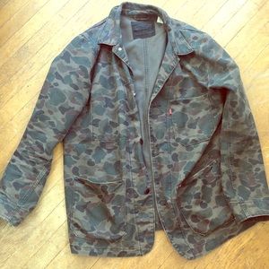 Men’s Camo Levi’s Engineer Coat